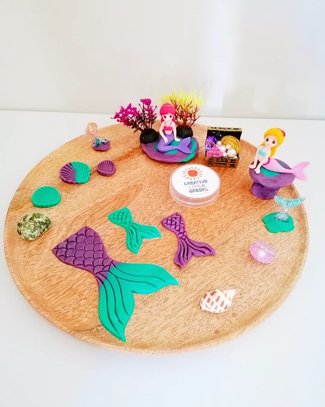Mermaid Playdough Kit