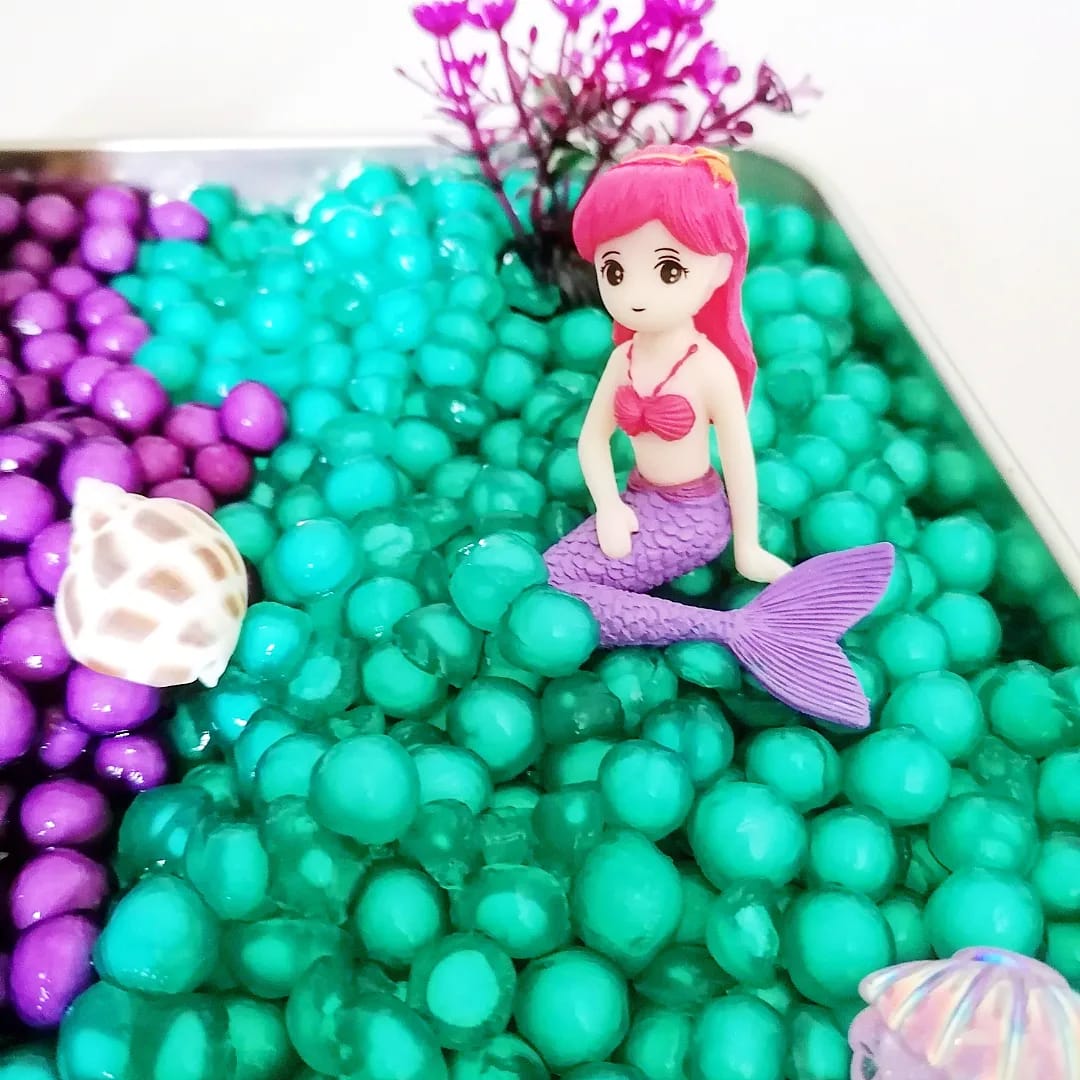 Mermaid Combo Kit (Sensory and Playdough)