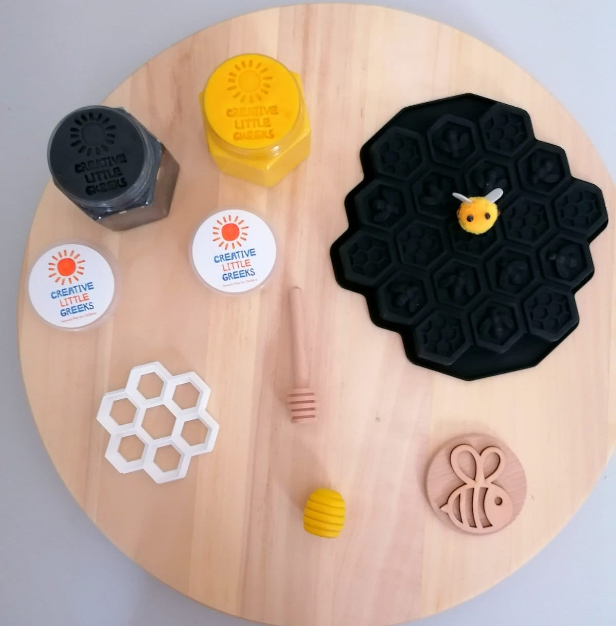 Ανοιξιάτικο Kit Πλαστελίνης Μέλισσα