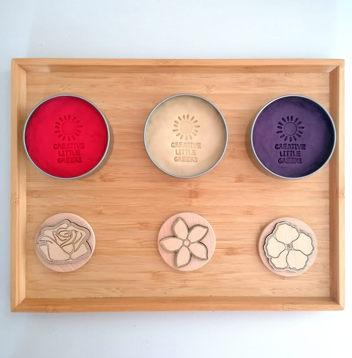 Σετ Μεταλλικών κουτιών πλαστελίνης