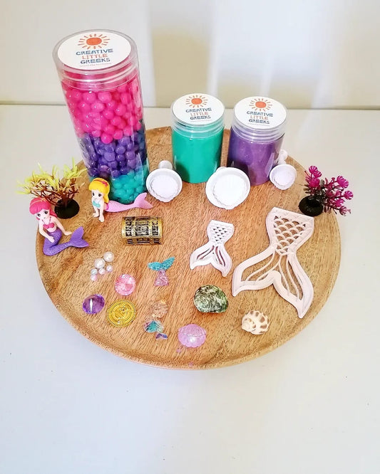 Mermaid Combo Kit (Sensory and Playdough)