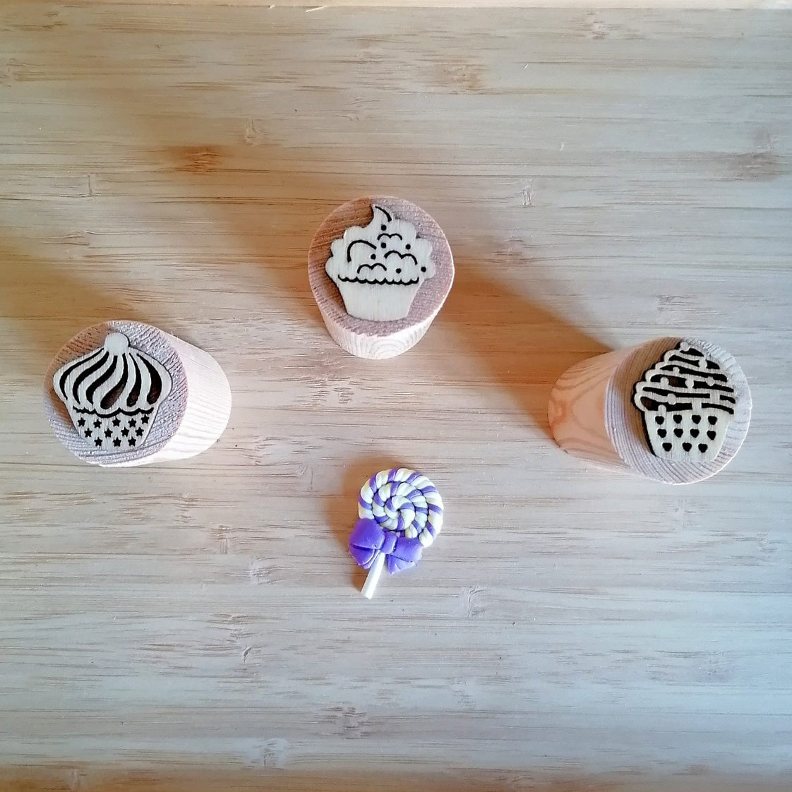 Cupcake stamps