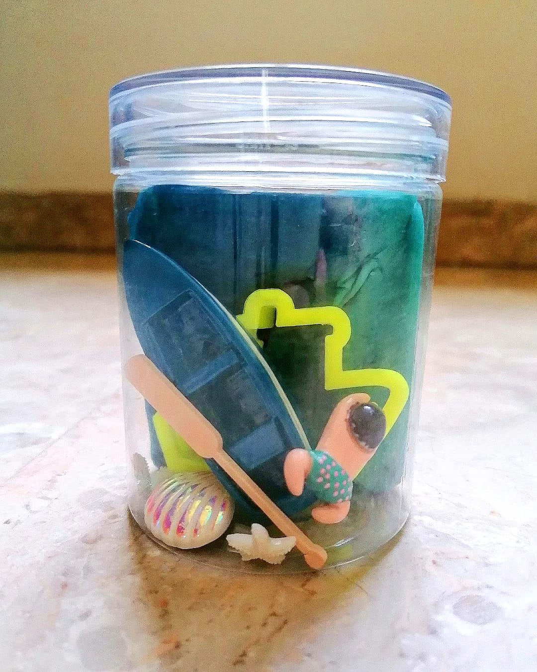 Summer Playdough Jar