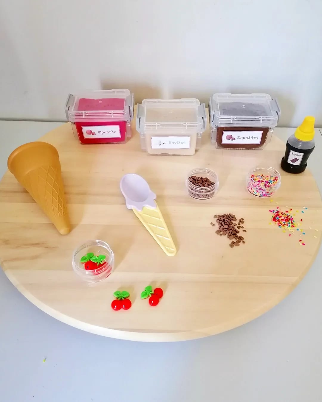 Ice Cream Playdough Kit