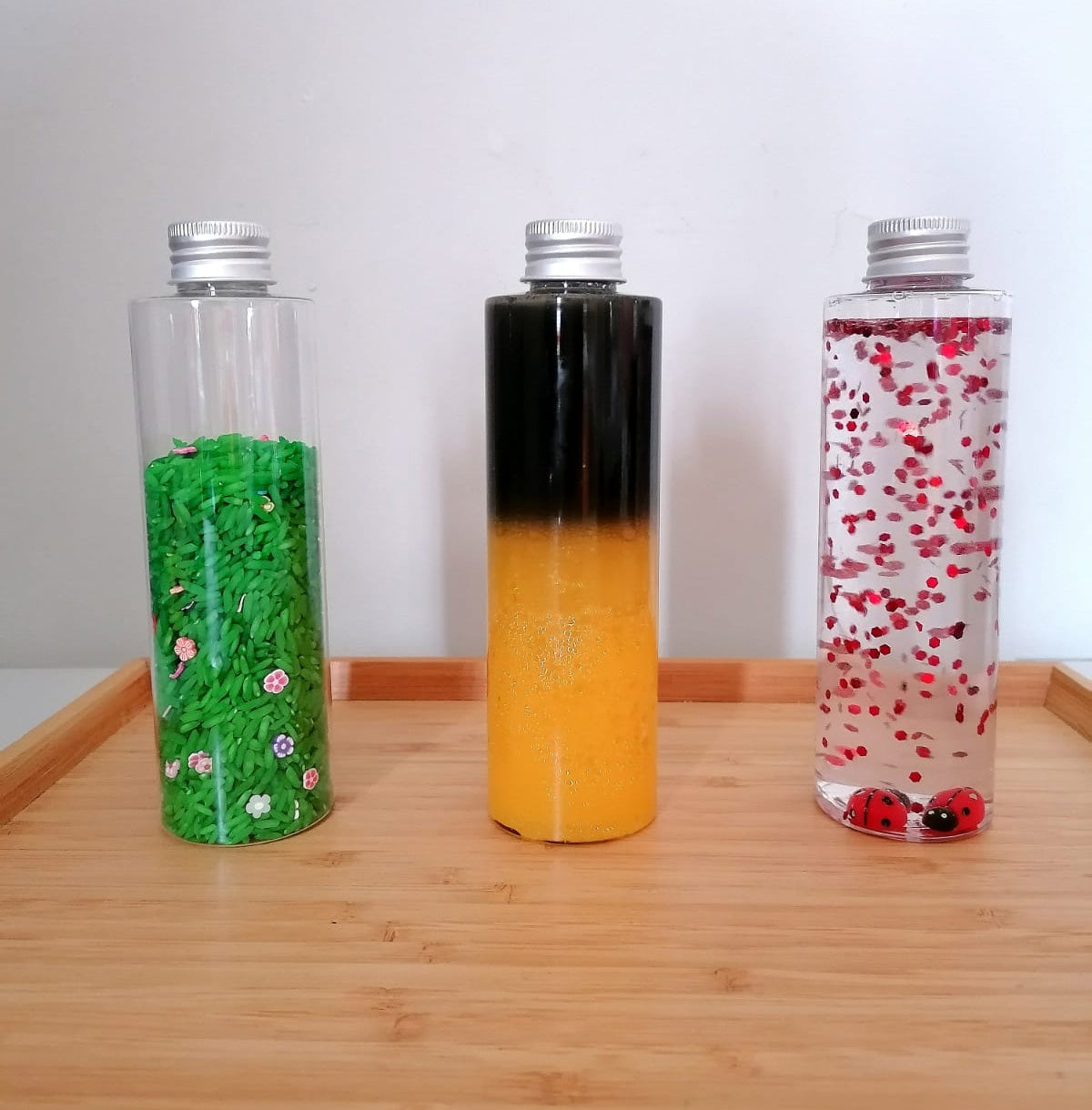 Ανοιξιάτικο Sensory bottles Σετ