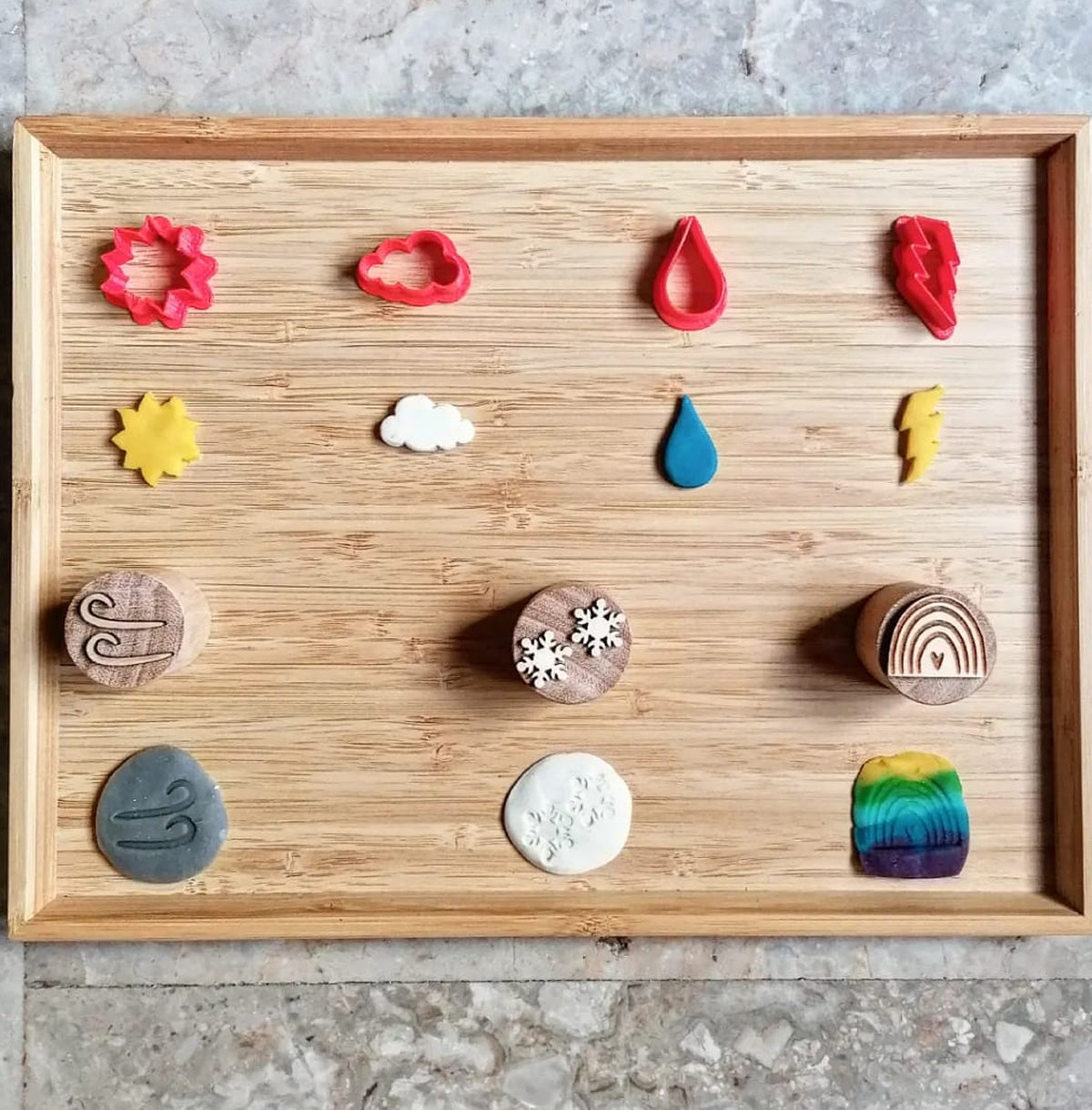 The Weather Playdough Kit